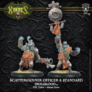 scattergunner officer and standard trollblood unit